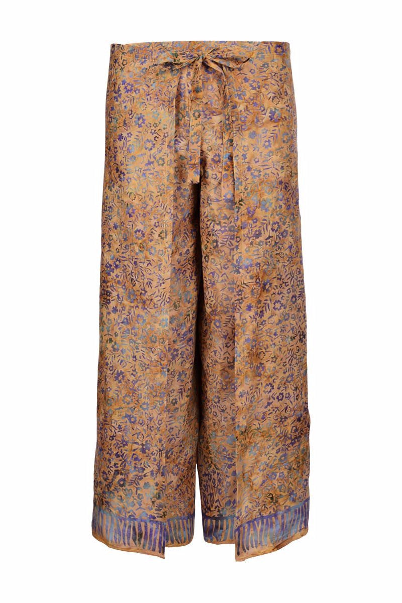 Colorful sarong pants