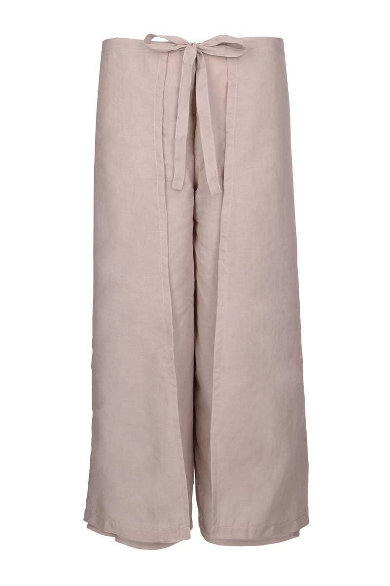 light weight pants beige, sarong pants beige