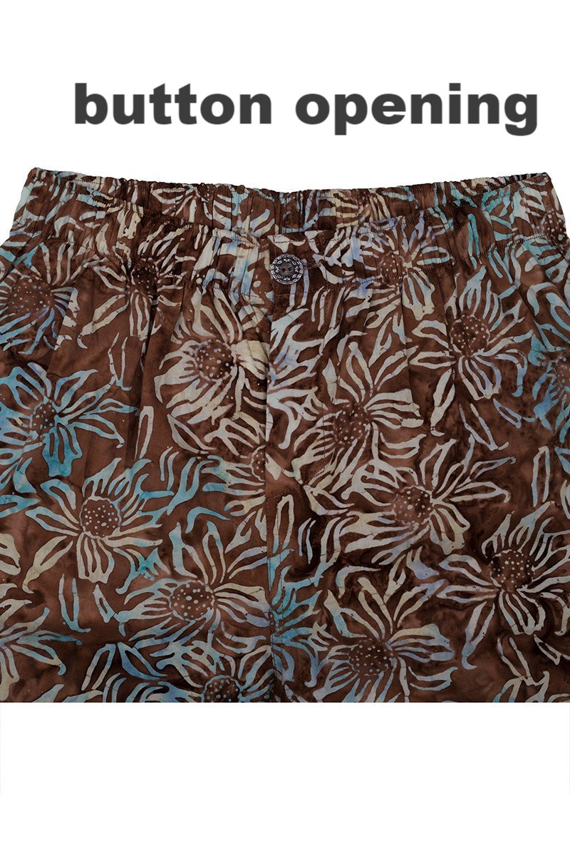 Men Pants Batik Fly Detail