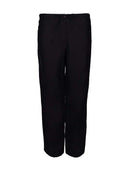 straight cut linen pants, black linen pants