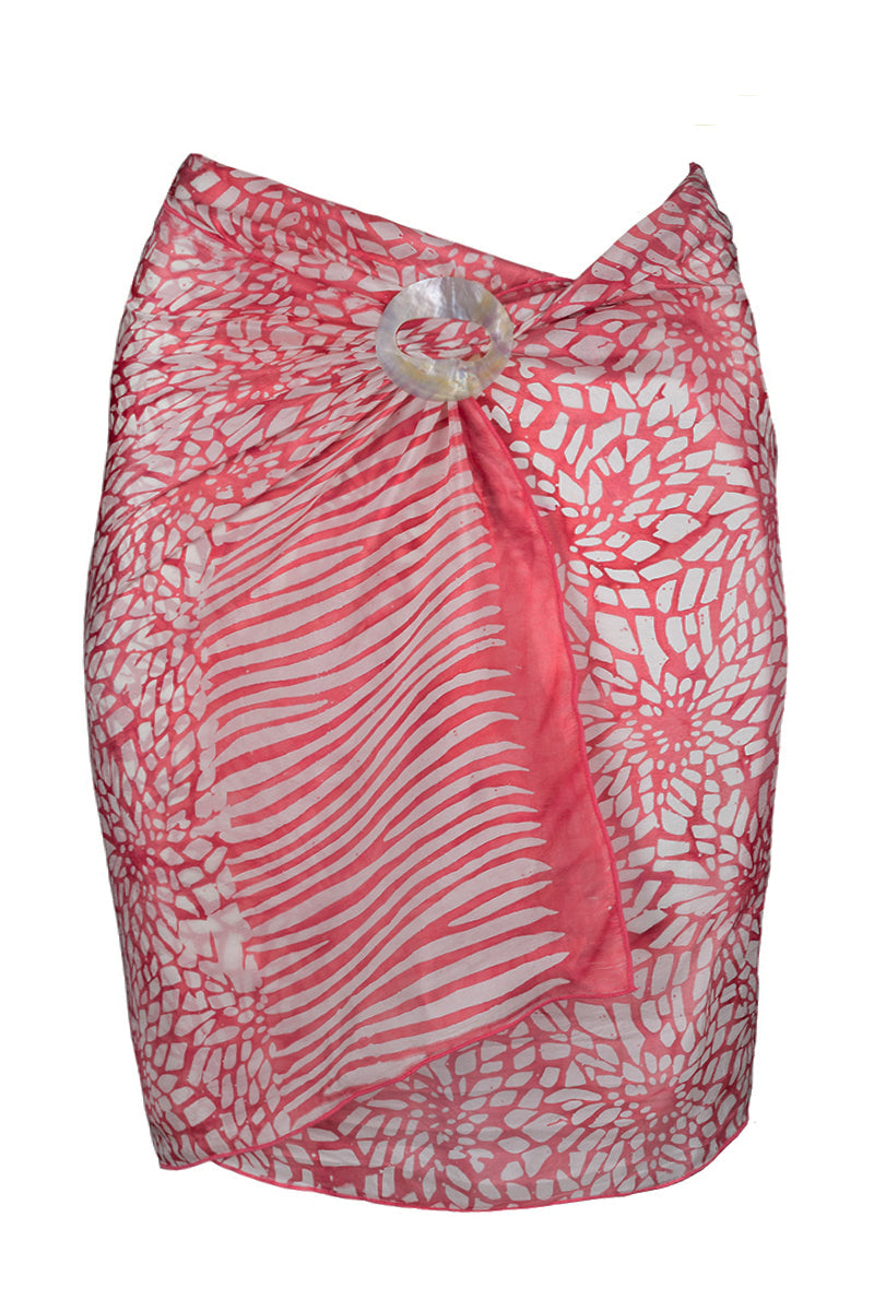 Mini Sarong Silk "Foggy"