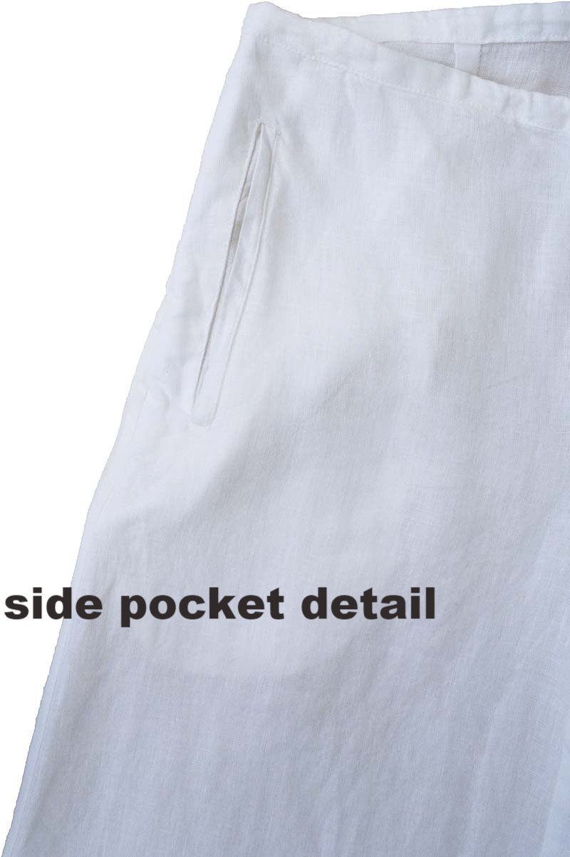 pocket detail, side pocket detail, pants with side pockets