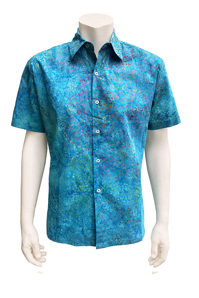 Batik Men Shirt Short Sleeve