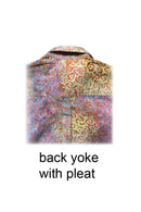 Back Yoke with Pleat