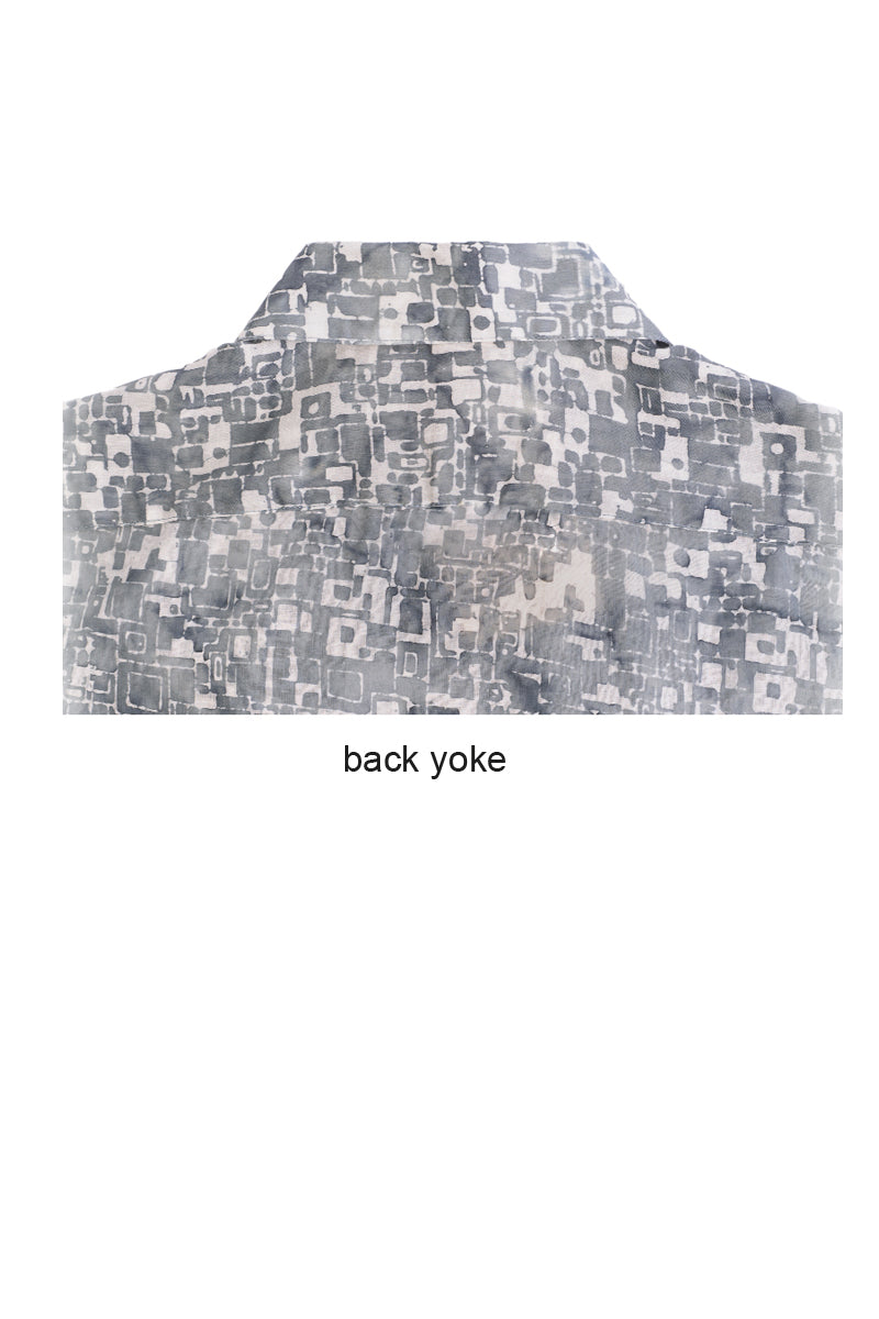 Back Yoke Men Shirt