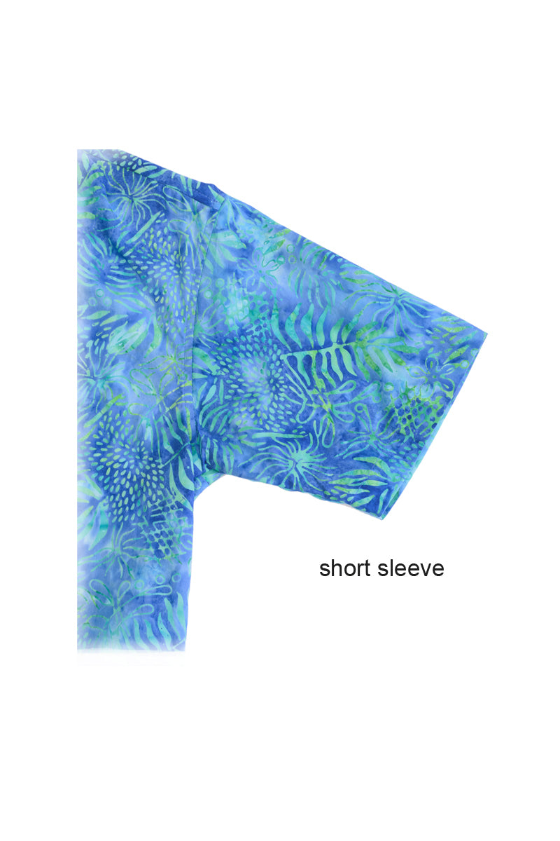 Short Sleeve Hawaiian Style