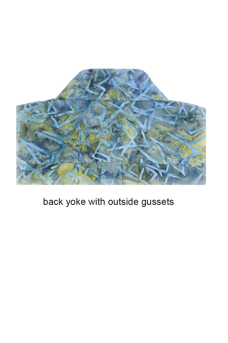 Back Yoke with Outside Gussets