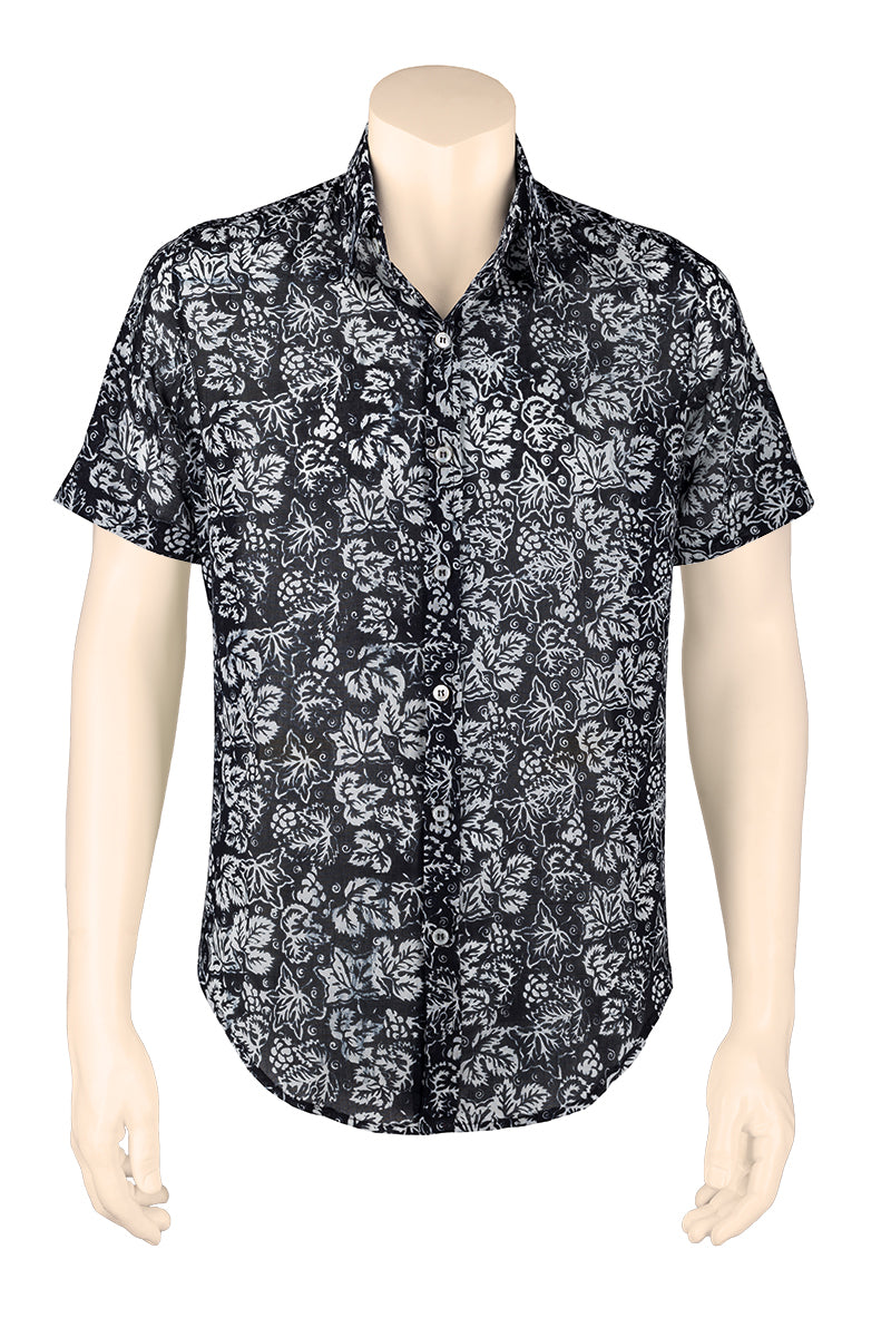 Black & White Men Shirt