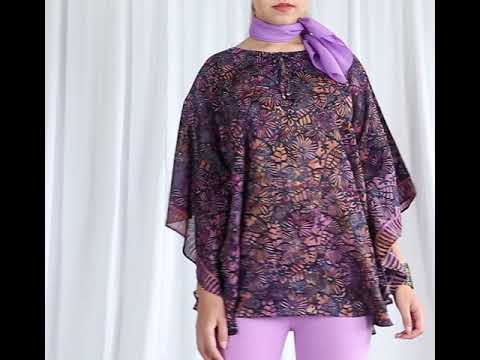 you tube video of a blouse style kaftan